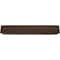 Ekena Millwork 3-Sided Pecky Cypress Endurathane Faux Wood Ceiling Beam, Premium Hickory, 10"W x 10"H  x 18'L BMPC3C0100X100X216ZH - alternate 6
